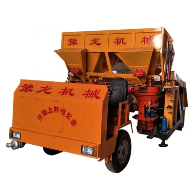 6900x2900x2750mm Bomba de pulverização de concreto para lojas de materiais de construção