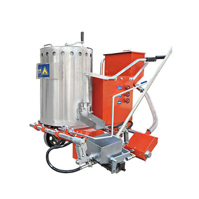 Máquina de pintura rodoviária termoplástica com 1200*850*1000mm Tamanho e espessura de linha de 1-2 mm