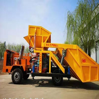 6900x2900x2750mm Bomba de pulverização de concreto para lojas de materiais de construção