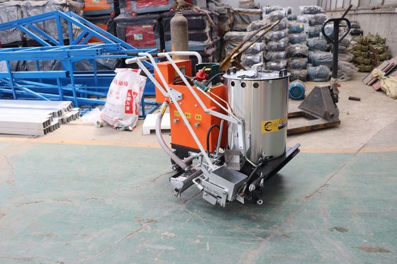 Máquina de pintura rodoviária termoplástica com 1200*850*1000mm Tamanho e espessura de linha de 1-2 mm