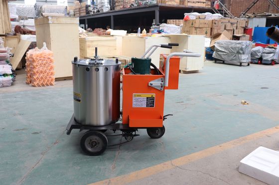 Máquina de pintura rodoviária termoplástica com 1200*850*1000mm Tamanho e espessura de linha de 1-2 mm