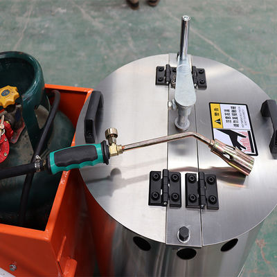 Máquina de marcação de estradas termoplástica de motor a gás de fácil manobra para marcação de piso