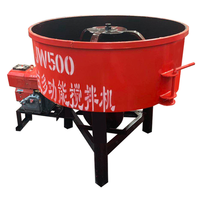 Construção de edifícios Diesel Mobile Beton Mixer com e 830mm Support Leg Height