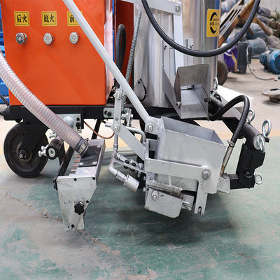 Linha de trânsito Linha de estacionamento Convexa Máquina de marcação de estrada de fusão a quente com operação simples