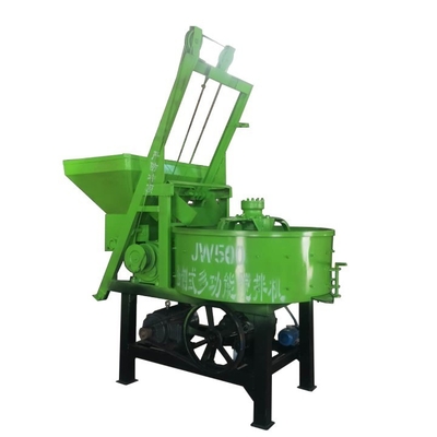 Construção de edifícios Diesel Mobile Beton Mixer com e 830mm Support Leg Height