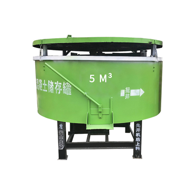 380V Velocidade de rotação 8r/min Máquina móvel de mistura de concreto