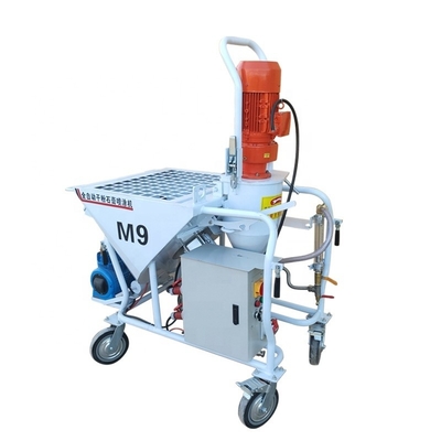 Máquina de pulverização de gesso Tupo 9 com capacidade de 200 kg e alimentação de 380 V