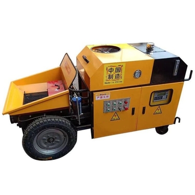 Distância de transporte horizontal máxima 20-250M Mini caminhão de bomba de concreto para construção