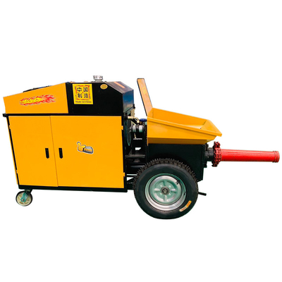 Distância de transporte horizontal máxima 20-250M Mini caminhão de bomba de concreto para construção