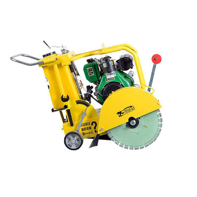 Equipamento de corte de piso do motor para corte de estrada de fácil operação Profundidade de corte 120mm-400mm