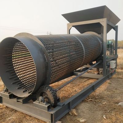 Máquina de filtragem de areia de vidro de vidro com vibração de camada dupla