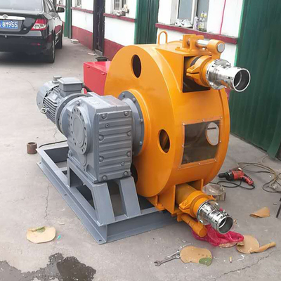 Bomba peristáltica de compressão de polpa de partículas em suspensão com 100M Max. Distância de transporte