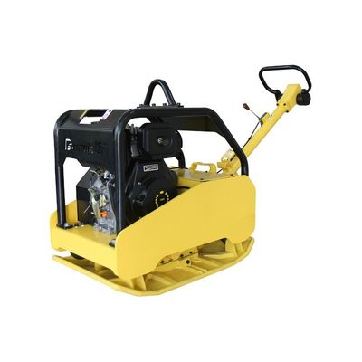 Compactadores de placas vibratórias planos bidirecionais para solos de aço pesado