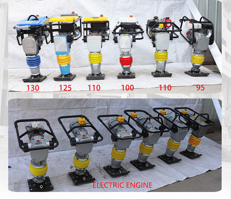 Compactor de impacto de fase única de modelo 100 220V personalizado para recheio suave do leito da estrada