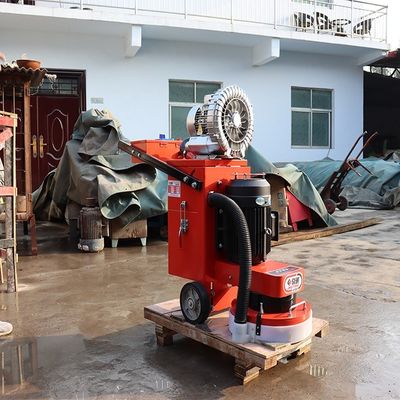 Máquina de moagem de piso de concreto de alta eficiência operacional para moagem de concreto pequeno