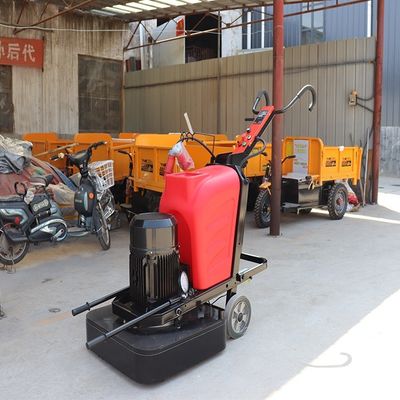 Máquina de moagem de piso de concreto de alta eficiência operacional para moagem de concreto pequeno