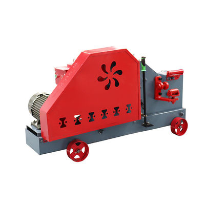 Máquina de corte de barras de aço de motor elétrico GQ50 para linha de produção de rebar 6-36mm