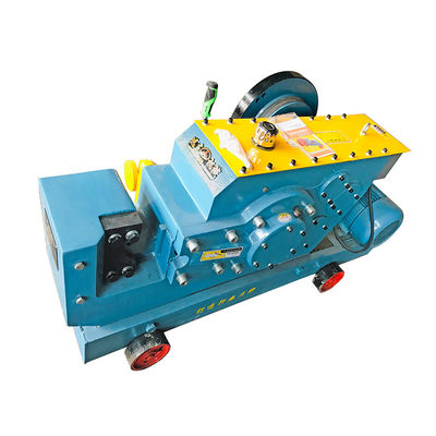 Máquina de corte de barras de aço de motor elétrico GQ50 para linha de produção de rebar 6-36mm