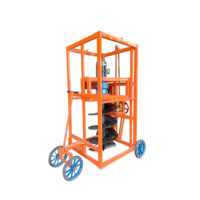 Máquina de perfuração de solo a gasolina de 15 HP para oficinas de reparação de máquinas Máquina de perfuração de solo leve