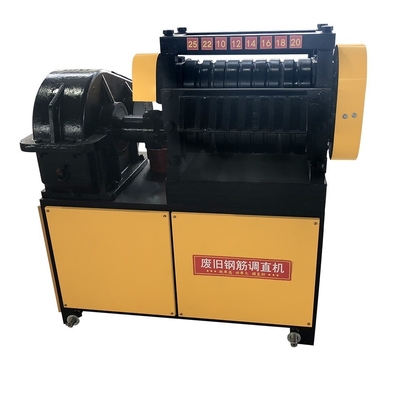 Máquina de endireitar e cortar barras redondas de fio de aço para processamento de tamanhos de 4-25 mm