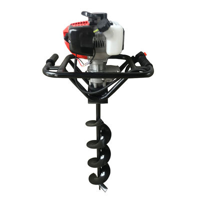 Máquina de perfuração de terra profissional de 62cc/65cc para plantação de árvores e escavação de buracos