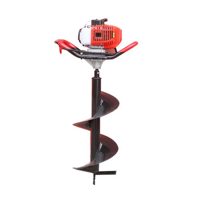 Máquina de perfuração de terra profissional de 62cc/65cc para plantação de árvores e escavação de buracos