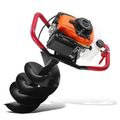 Máquina de perfuração de terra profissional de 62cc/65cc para plantação de árvores e escavação de buracos