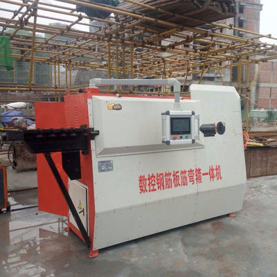 Máquina de dobra automática de barras de aço de 2 kW para projetos de construção
