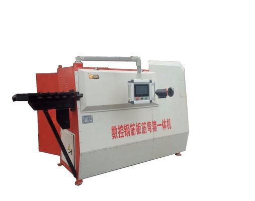 Trabalhos de construção durável máquina de curvatura de arame CNC elétrica redonda de alta velocidade