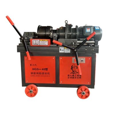 Máquina de rolamento de rosca de 80 toneladas para rolamento de rosca em rebarras em bebidas alimentares