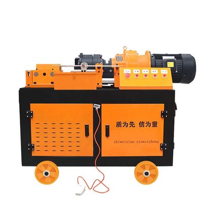 Máquina de rolamento de rosca de 80 toneladas para rolamento de rosca em rebarras em bebidas alimentares