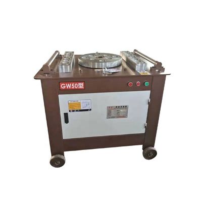 380kg Velocidade do motor 1440 r/min Rebar Bender e Straightener Máquina de dobra de barras de aço