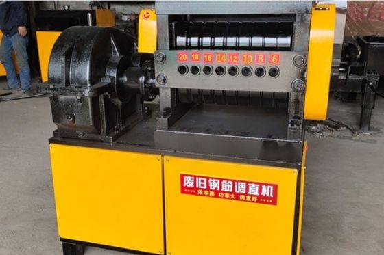 Maximize a produção da sua fábrica com a nossa máquina de endireitar rebar de sucata