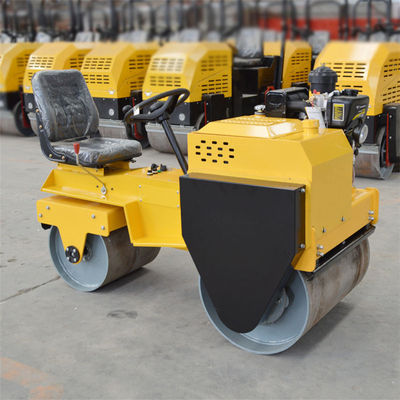 1 tonelada unidade de acionamento hidráulico andar em pneus de asfalto vibrator rodoviário de rolos 740 * 530mm tamanho da roda