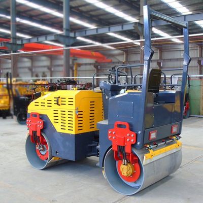 32KN Exciting Force Design Push Hand Road Roller Compactor Alimentado por bateria