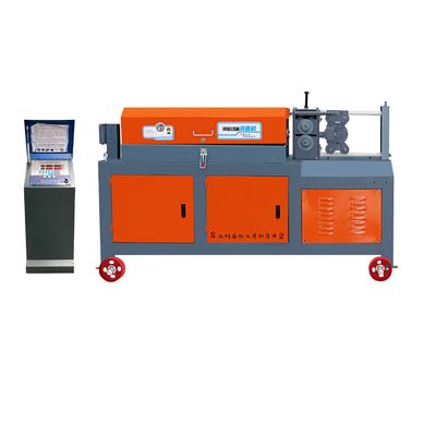 Máquina de corte e endireitação de barras de aço redondas totalmente automática Gt4-14b