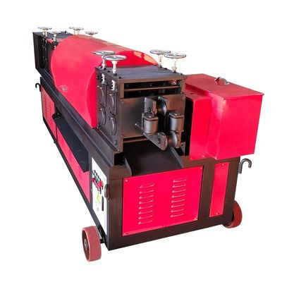 Máquina automática de endireitamento e corte de arame de aço de alta precisão para indústrias