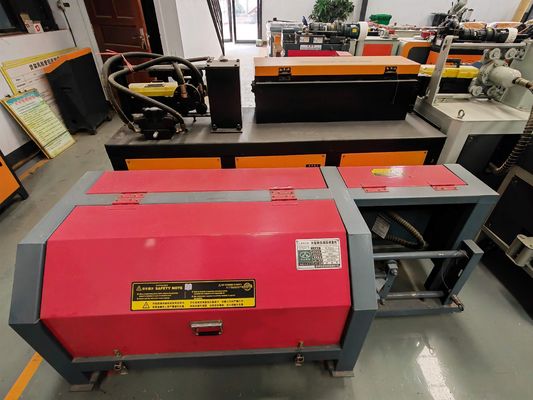 Máquina de rectificação e corte de arame de aço