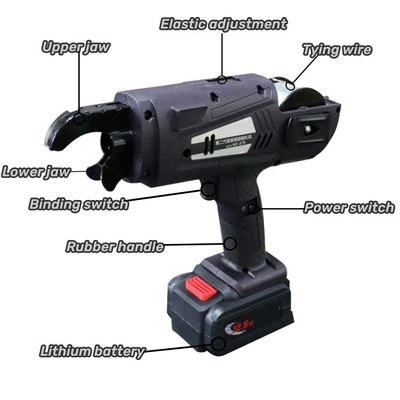 Daen máquina de ligação automática recarregável de barras de aço e peso leve KG 5