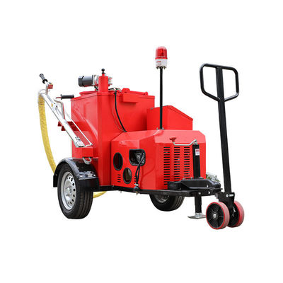 Manutenção de estradas Máquina de vedação de rachaduras de asfalto 2100X1000X1500mm Tempo de aquecimento 30-40min