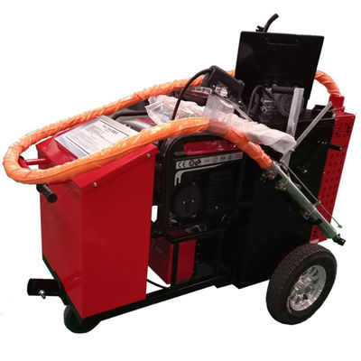 Manutenção de estradas Máquina de vedação de rachaduras de asfalto 2100X1000X1500mm Tempo de aquecimento 30-40min