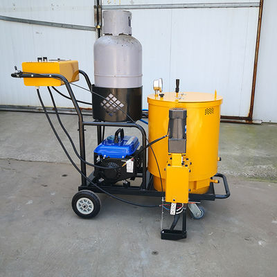 550 kg Máquina de vedação de rachaduras de pavimento de asfalto para necessidades de manutenção de estradas duradouras