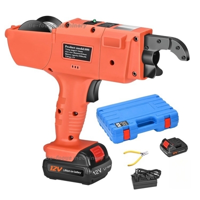 Máquina de Ligação Elétrica 12V 4500mAh para Ligação de Rebar de 8mm-34mm com 2 pinças de bateria
