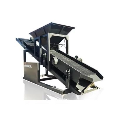 Máquina avançada de rastreamento de areia rotativa para equipamento de rastreamento de solo Capacidade 1800 KG