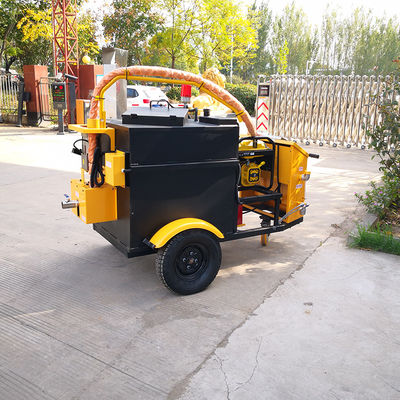 Máquina de preenchimento de fissuras de estrada de asfalto de 100 l com baixo custo de manutenção Máquina de vedação de fissuras de gasolina/diesel