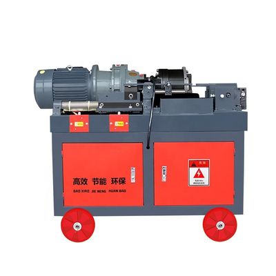 Máquina de rolamento de fios de barras de aço de velocidade rápida 5,5 kW automática para obras de construção