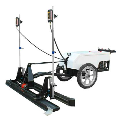 Máquina de nivelamento de revestimento de pavimentos por vibração de controlo automático a laser