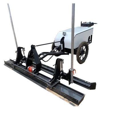 Máquina de nivelamento de revestimento de pavimentos por vibração de controlo automático a laser