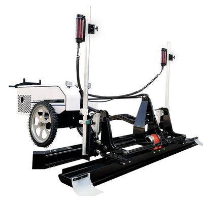 Máquina de nivelamento de revestimento de pavimentos por vibração de controlo automático a laser
