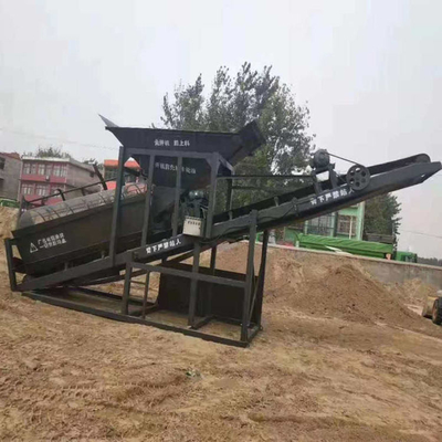 Máquina de filtragem de areia vibratória com tela de tambor alimentada de vibração externa de três camadas